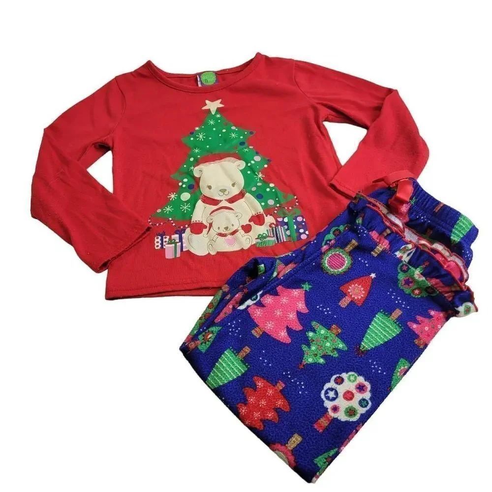 Dolly & Me Christmas bear Pajamas 5T